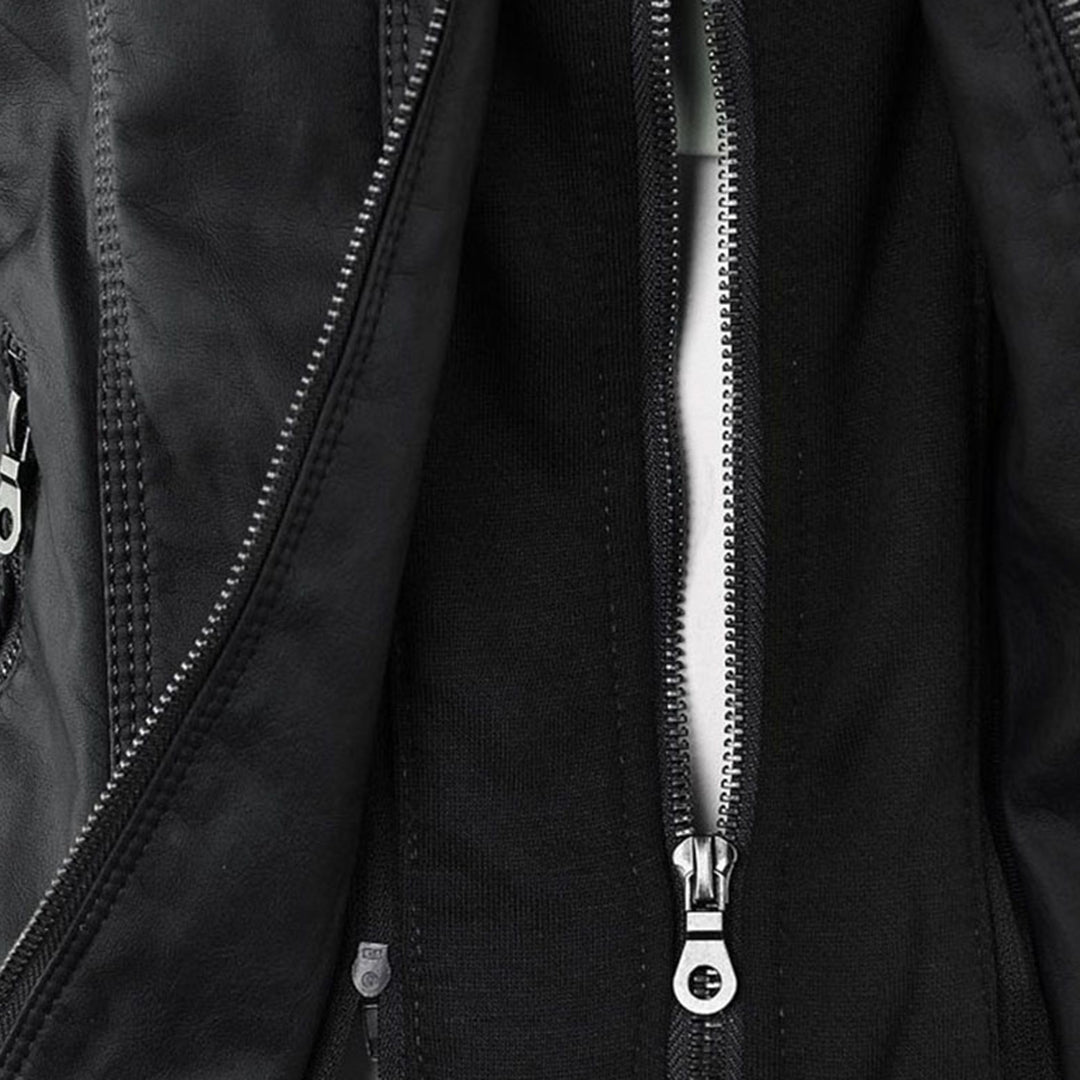 Macarena | Chaqueta Motera con Capucha