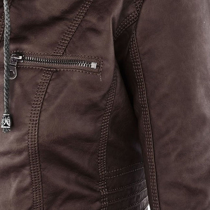 Macarena | Chaqueta Motera con Capucha