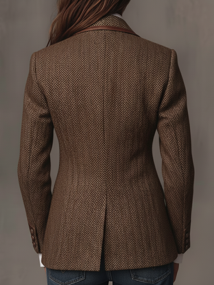 Gisela | Blazer con Paneles de Espiga
