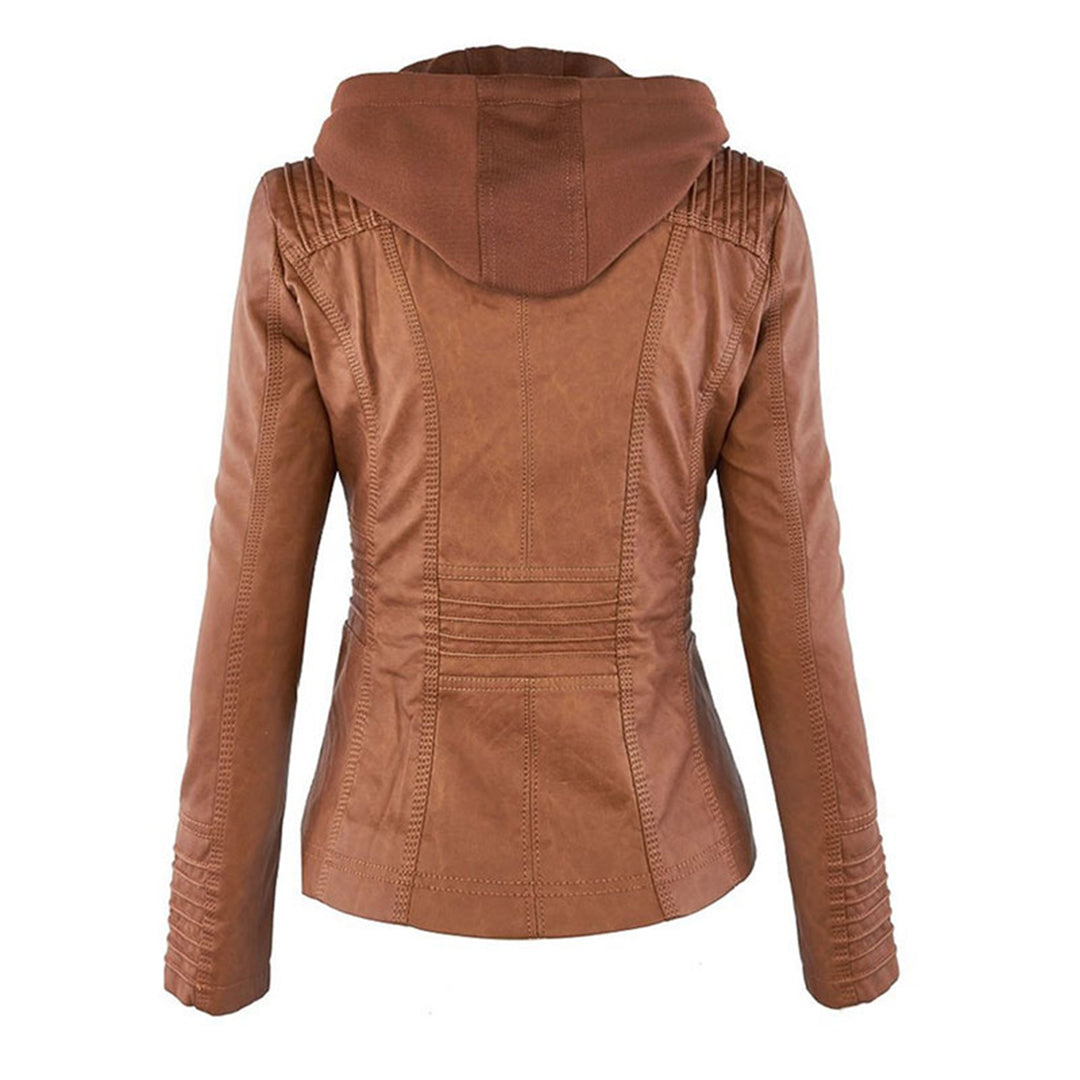 Macarena | Chaqueta Motera con Capucha